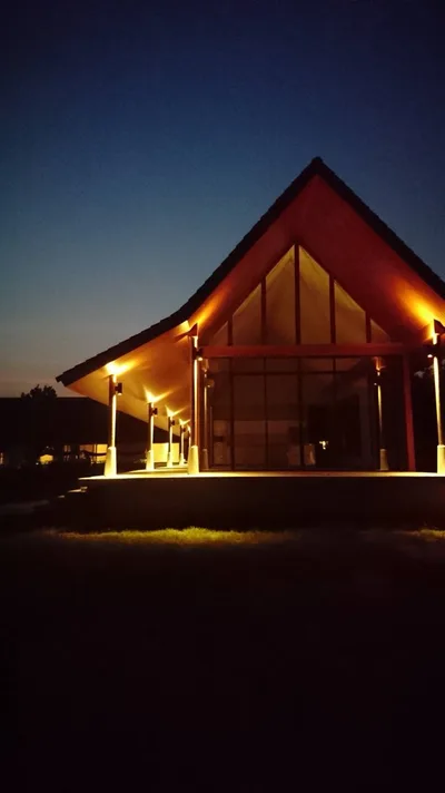 งานออกแบบแสงสว่างบ้านอัมพวา สมุทรสงคราม โดย CKS Light Plus