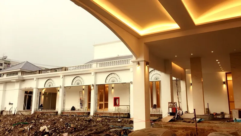 งานออกแบบแสงสว่าง Nathong Restaurant กรุงเทพมหานคร โดย CKS Light Plus
