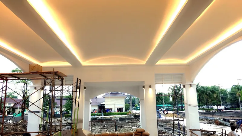 งานออกแบบแสงสว่าง Nathong Restaurant กรุงเทพมหานคร โดย CKS Light Plus